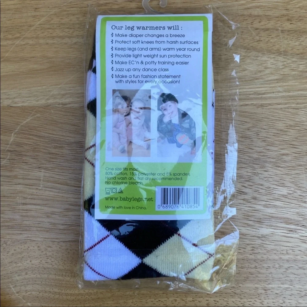 New Baby Legs Leg Warmers One SZ Fits Most Boys